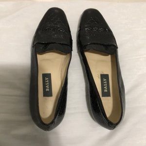 Bally Addie shoes; 1.5 cm heels